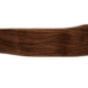 Vlasy evropského typu k prodlužování keratinem 40cm - středně hnědé